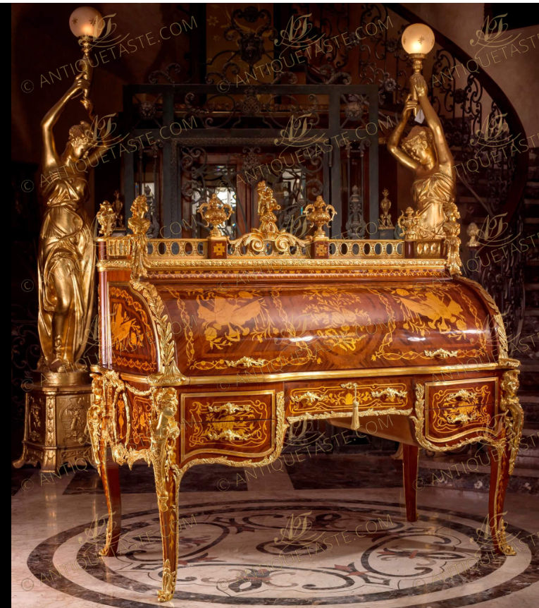 Rococo furniture Bureau du Roi